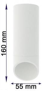 Bodové svítidlo VALDA 1xGU10/60W/230V bílá