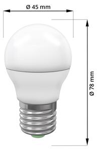 LED Žárovka ECOLINE G45 E27/7W/230V 3000K - Brilagi