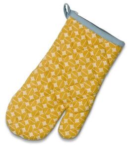 Kela Chňapka rukavice SVEA, 100% bavlna,žlutomodrá