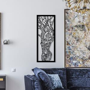 Kovová nástěnná dekorace 20x51 cm – Wallity