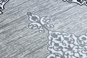 Dywany Łuszczów Kusový koberec Gloss 8490 52 Ornament ivory/grey ROZMĚR: 80x150