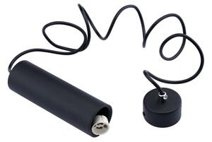 Lustr na lanku KARADON 1xGU10/30W/230V 17 cm černá