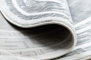 Dywany Łuszczów Kusový koberec Gloss 2813 27 greek grey kruh - 120x120 (průměr) kruh cm