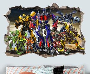 Živá Zeď Samolepka Transformers II