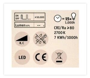 LED Stmívatelná reflektorová žárovka GU5,3/6,5W/12V 2700K - Paulmann 28757