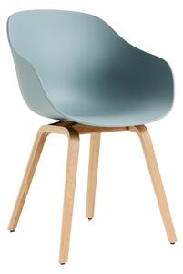 HAY Jídelní židle AAC 222, Oak / Dusty blue