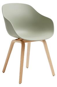HAY Jídelní židle AAC 222, Oak / Pastel green