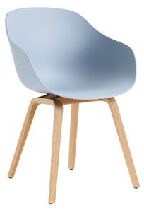 HAY Jídelní židle AAC 222, Oak / Slate blue