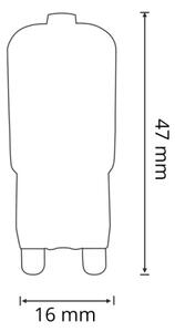 SADA 3x LED Žárovka G9/2,5W/230V 3000K