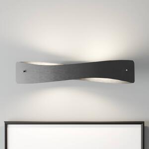 Quitani LED nástěnné svítidlo Lian, černá/hliník