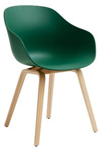HAY Jídelní židle AAC 222, Oak / Teal green