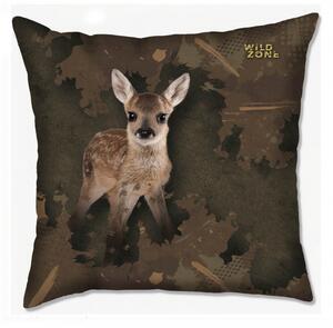 WildZone polštář čtvercový camo kolouch