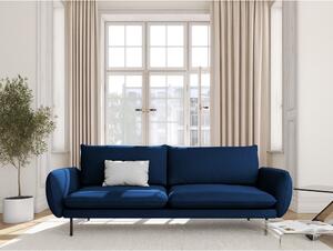 Modrá sametová pohovka 200 cm Vienna – Cosmopolitan Design