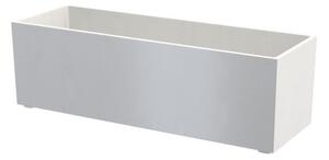 Granisil granitový květináč KUBI 90 cm Bílý
