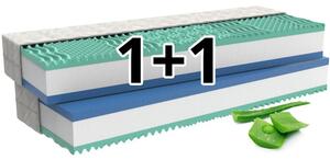 MPO Ortopedická matrace 1+1 ALOE COMFORT 2ks 90x200