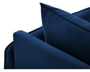 Modrá sametová lenoška (pravý roh) Vienna – Cosmopolitan Design
