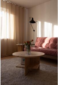 Kulatý konferenční stolek v přírodní barvě Rondure – Karup Design