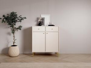 Kombinovaná minimalistická komoda DENRA - béžová