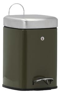 Kovový odpadkový koš Sort Deep Green 6 l