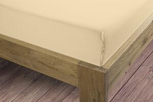 Bierbaum jersey prostěradlo natur - 80-100 x 200 cm