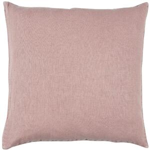 Lněný povlak na polštář Dusty Pink 50 × 50 cm