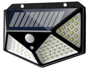 Verk 01728 Solární venkovní 100 LED SMD osvětlení s pohybovým senzorem