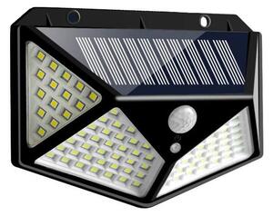 Verk 01728 Solární venkovní 100 LED SMD osvětlení s pohybovým senzorem