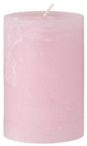 Svíčka Rustic Light Pink 10 cm
