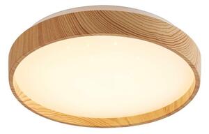 Rabalux 71144 LEANA 2 - LED svítidlo na strop v imitaci dřeva, LED 24W, 3000K, Ø 38cm (Moderní stropní svítidlo v imitaci bukového dřeva)