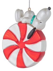 PEANUTS Skleněná ozdoba "Snoopy Candy"