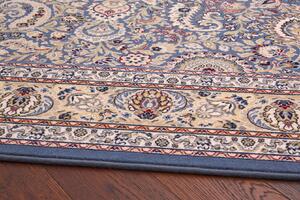 Kusový koberec vlněný Osta Diamond 72201 901 Klasický modrý krémový Rozměr: 140x200 cm