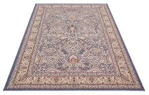 Kusový koberec vlněný Osta Diamond 72201 901 Klasický modrý krémový Rozměr: 200x300 cm