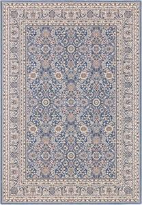 Kusový koberec vlněný Osta Diamond 7277 900 Klasický modrý béžový Rozměr: 140x200 cm