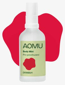AOMU Passion Body Mist přírodní mlha pro povzbuzení a sebevědomí Objem: 10 ml