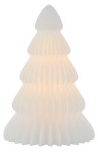 LED deko světlo Claire, strom z bílého vosku 19cm