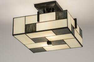 Stropní skleněné svítidlo Art Deco Apertura (LMD)