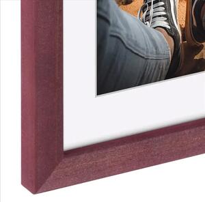 Hama rámeček dřevěný BELLA. burgund, 10x15 cm