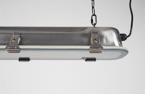 Stříbrné kovové závěsné světlo ZUIVER G.T.A. L 70 cm