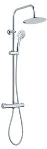 INVENA - Sprchový sloup MUSTA s termostatickou baterií chrom AU-84-001-X