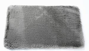 BO-MA koberce Koupelnová předložka Rabbit New dark grey - 40x50 cm