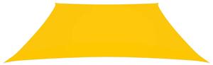 Stínicí plachta oxfordská látka lichoběžník 3/5 x 4 m žlutá