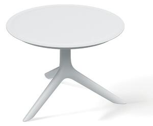Prosperplast Zahradní nízký kulatý stolek RIMOS 59,3x57x40,5 cm bílý
