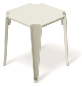 Prosperplast Zahradní odkládací stolek LOTTIES 39,6x39,6x46,5 cm béžový