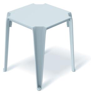 Prosperplast Zahradní odkládací stolek LOTTIES 39,6x39,6x46,5 cm světle šedý