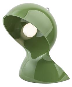 Stolní lampa Artemide, Dalú, Zelená, Obývací pokoj, Plast, Design