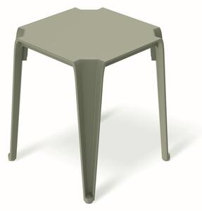 Prosperplast Zahradní odkládací stolek LOTTIES 39,6x39,6x46,5 cm zelený