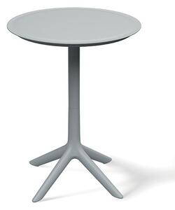 Prosperplast Zahradní vysoký kulatý stůl RIMOS 57x57x74,5 cm šedý