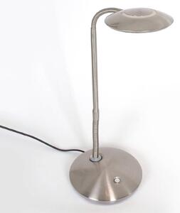 Zenith - stolní lampa LED se stmívačem, ocel