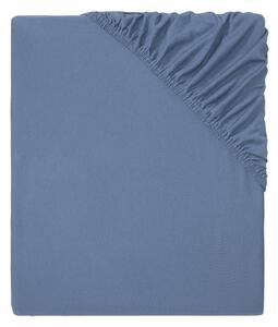 LIVARNO home Žerzejové napínací prostěradlo, 140–160 x 200 cm (tmavě modrá) (100363506003)