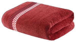 Livarno home Froté osuška, 70 x 140 cm, 450 g/m2 (červená) (100384432002)